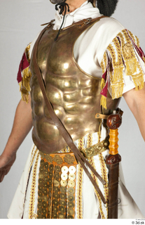  Photos Medieval Legionary in plate armor 13 Centurion Gold armor Medieval armor Roman soldier chest armor ornate armor upper body 0002.jpg